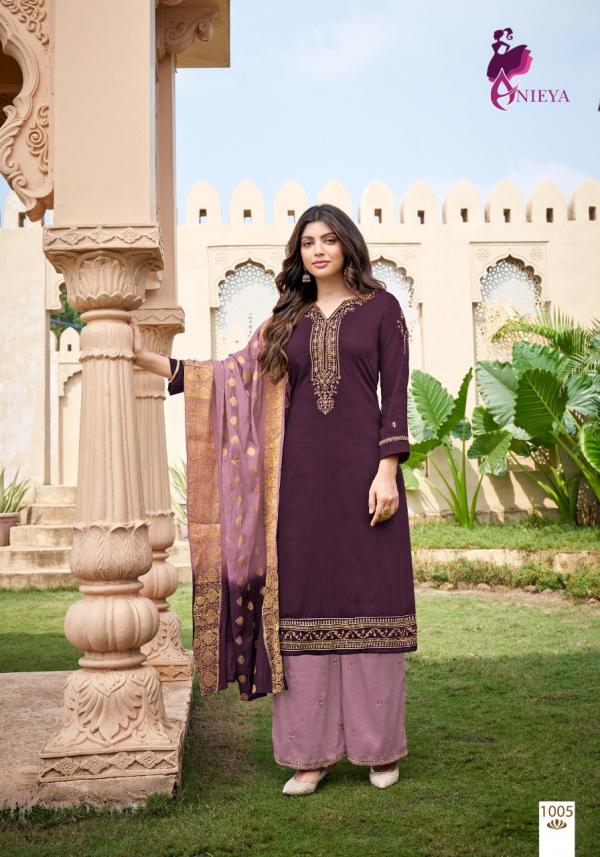 Anieya Lavniya Designer Embroidery Readymade Salwar